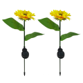 Solar Garden Stake Lights Outdoor Sunflower Lights LED Solar Powered Lights for Patio Lawn Garden Yard Pathway Decoration